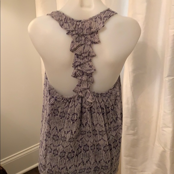 Super cute boho chic tank with ruffled racer back - Picture 4 of 8